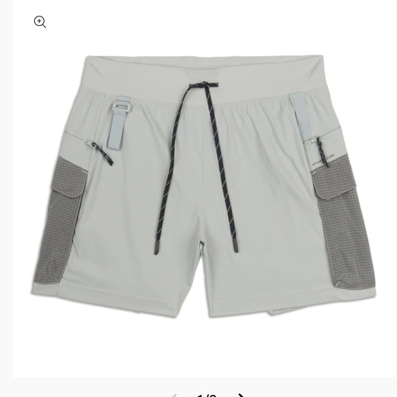 Lululemon Multi-Pocket Cargo High-Rise Hiking Short 5" size 4 - Picture 2 of 15